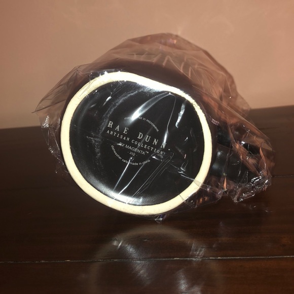 Rae Dunn Black/White Never Dunn Coffee Mug - Picture 2 of 2